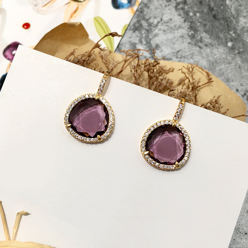 Crystal 14K Gold Plated Earrings - Jera Paris Jewelry