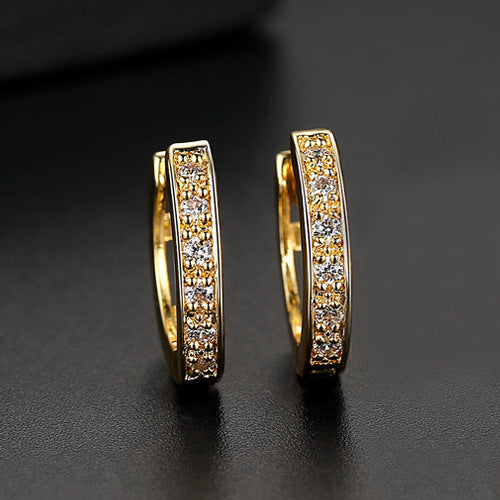 Faye Platinum Design Earrings - Jera Paris Jewelry