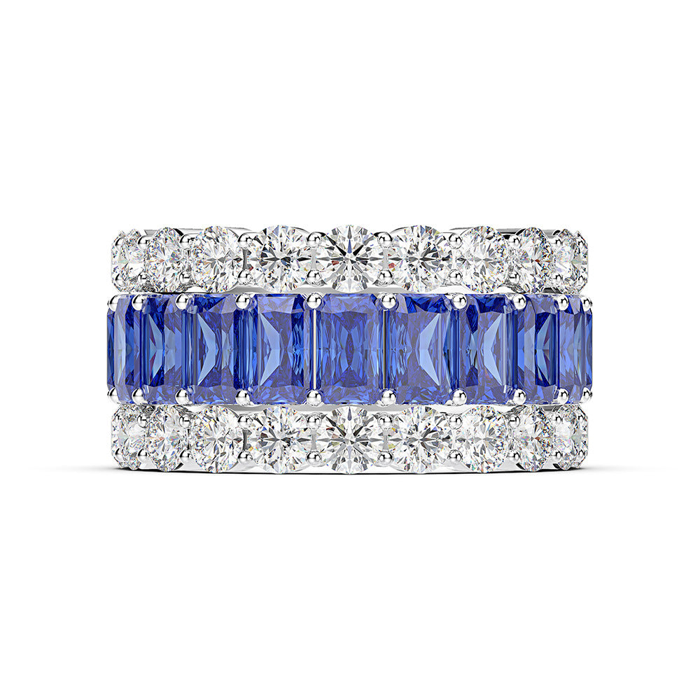 Josephine Multi Colors Band Ring - Jera Paris Jewelry