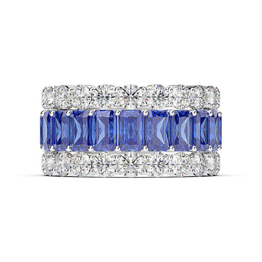 Josephine Multi Colors Band Ring - Jera Paris Jewelry
