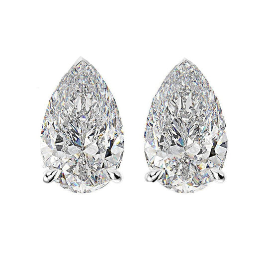 Mia Platinum Style 0.4ct. Earrings - Jera Paris Jewelry