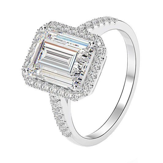 Leonie 6ct. Platinum Style Ring - Jera Paris Jewelry