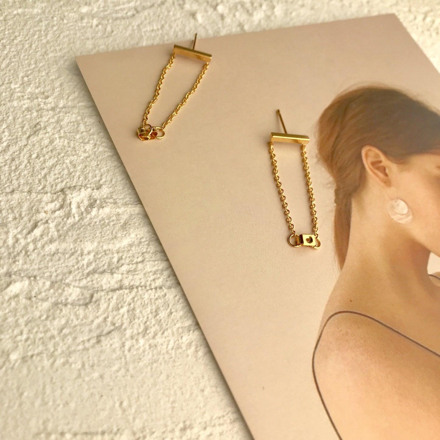 Minimalist 24K Gold Plated Earrings - Jera Paris Jewelry