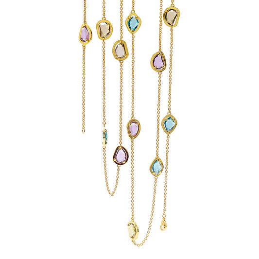 Roma 18K Plated Long Necklace - Jera Paris Jewelry