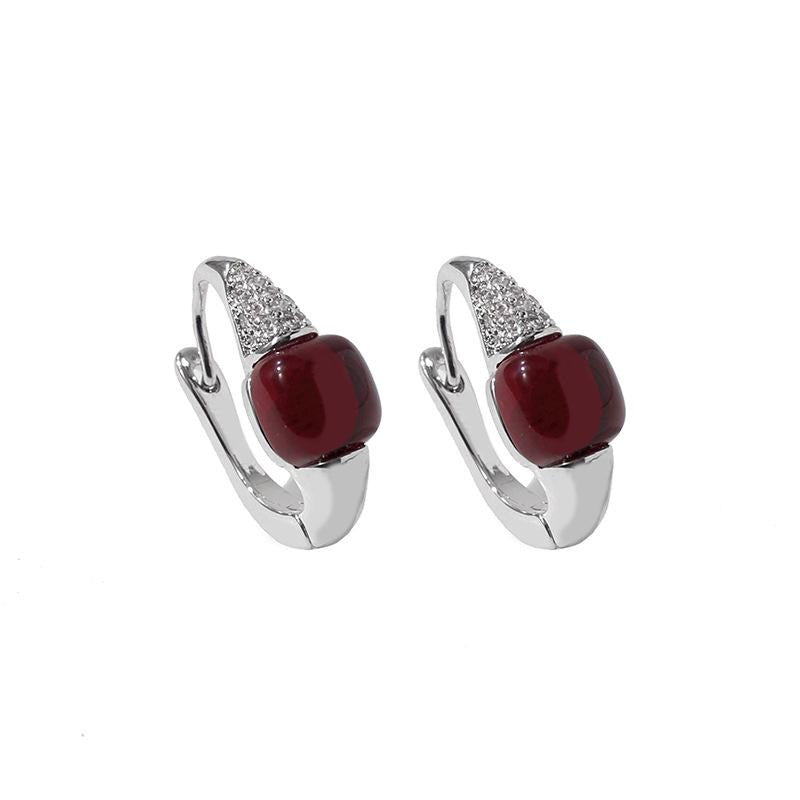 Milano 14K Plated Crystal Earrings - Jera Paris Jewelry