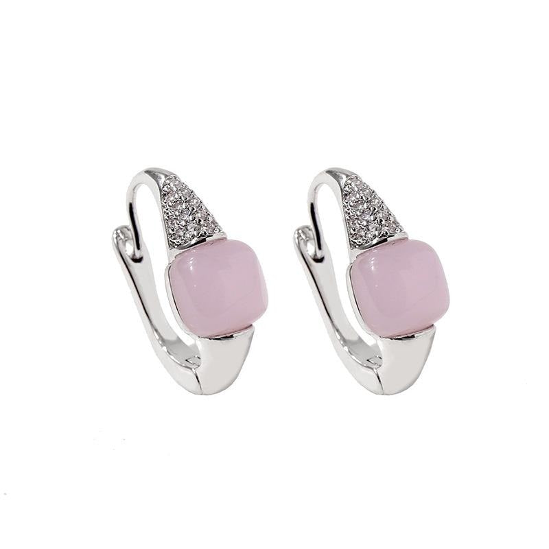 Milano 14K Plated Crystal Earrings - Jera Paris Jewelry