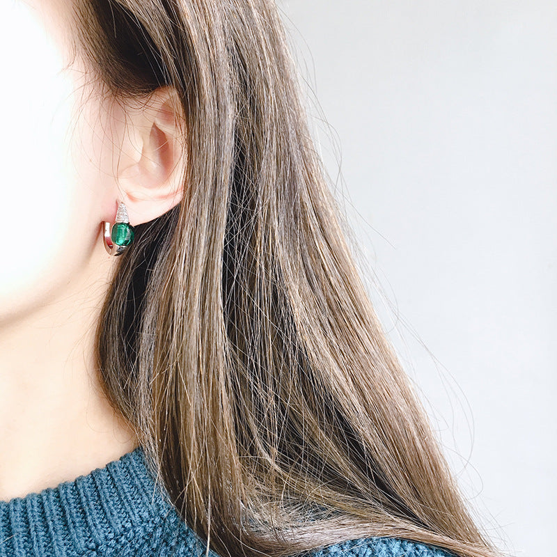 Milano 14K Plated Crystal Earrings - Jera Paris Jewelry