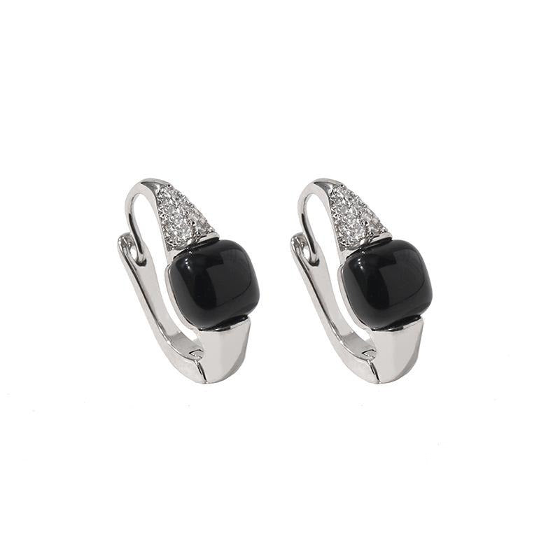 Milano 14K Plated Crystal Earrings - Jera Paris Jewelry