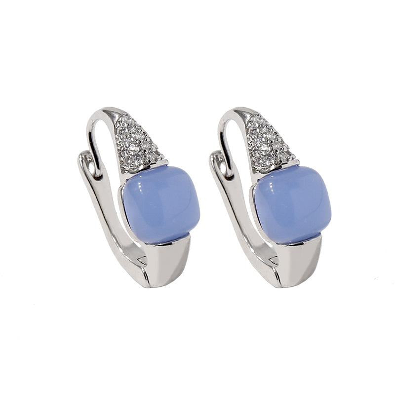 Milano 14K Plated Crystal Earrings - Jera Paris Jewelry
