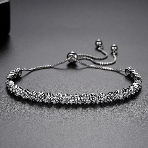 Joelene Tennis Adjustable Bracelet - Jera Paris Jewelry