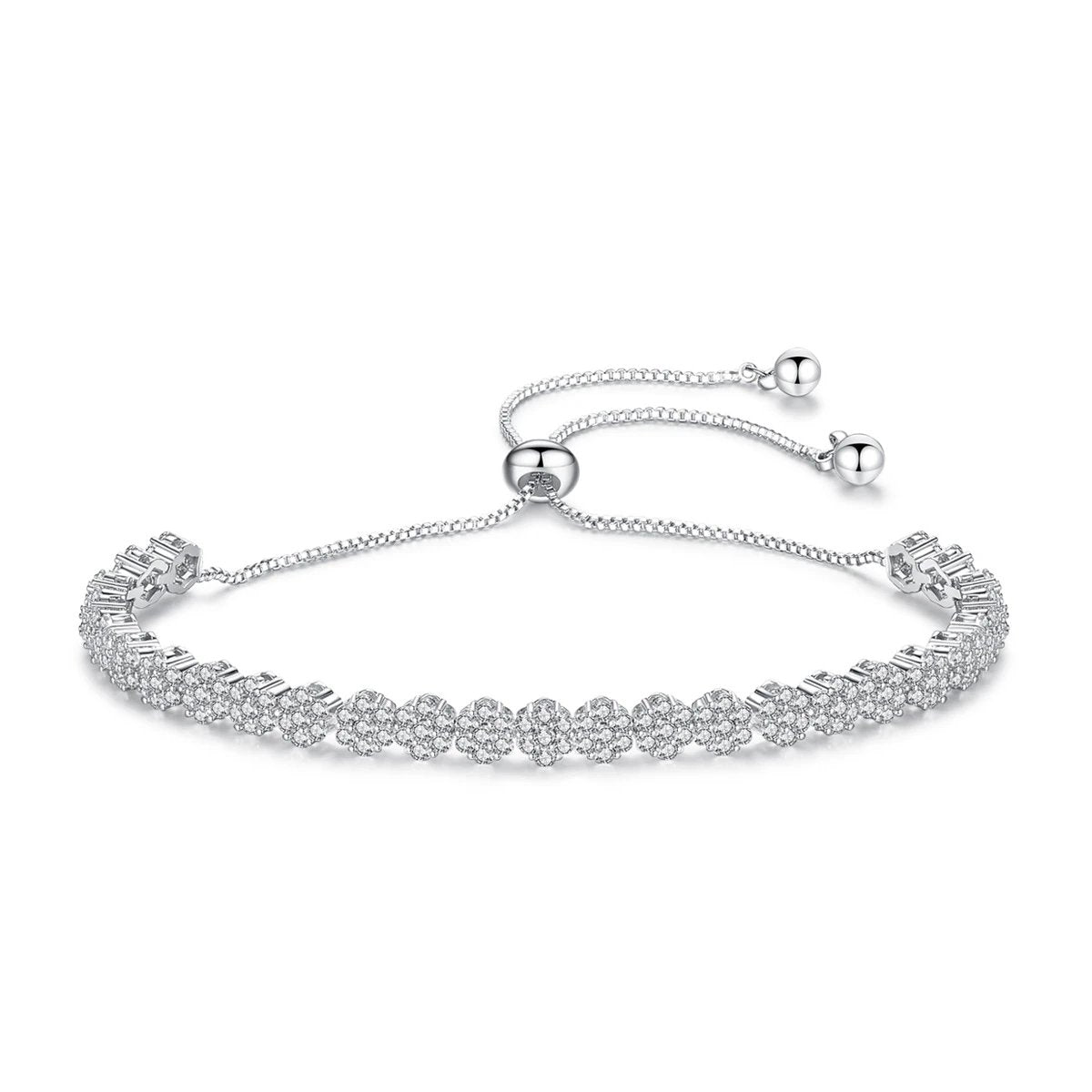 Joelene Tennis Adjustable Bracelet - Jera Paris Jewelry