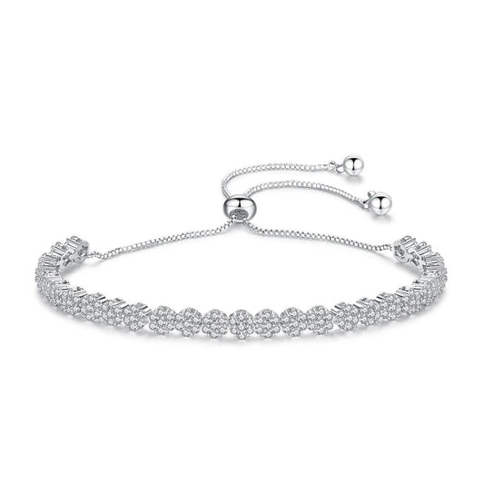 Joelene Tennis Adjustable Bracelet - Jera Paris Jewelry