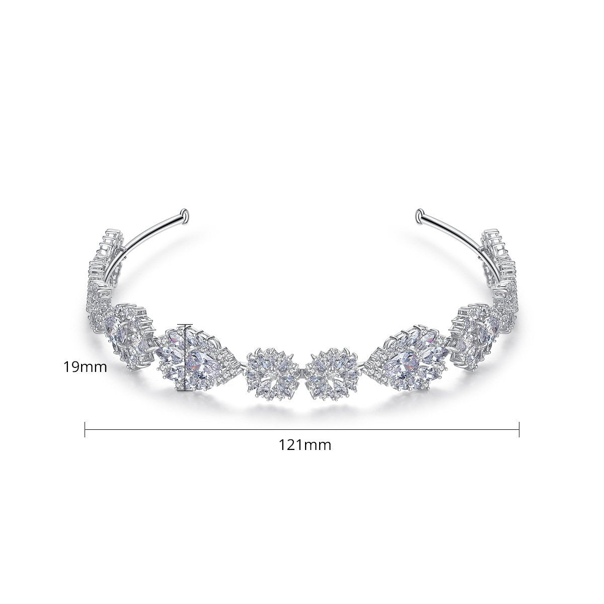 Belle Hair Accessories Tiara - Jera Paris Jewelry