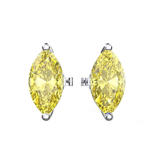 Marquise Multi Color Stud Earrings - Jera Paris Jewelry