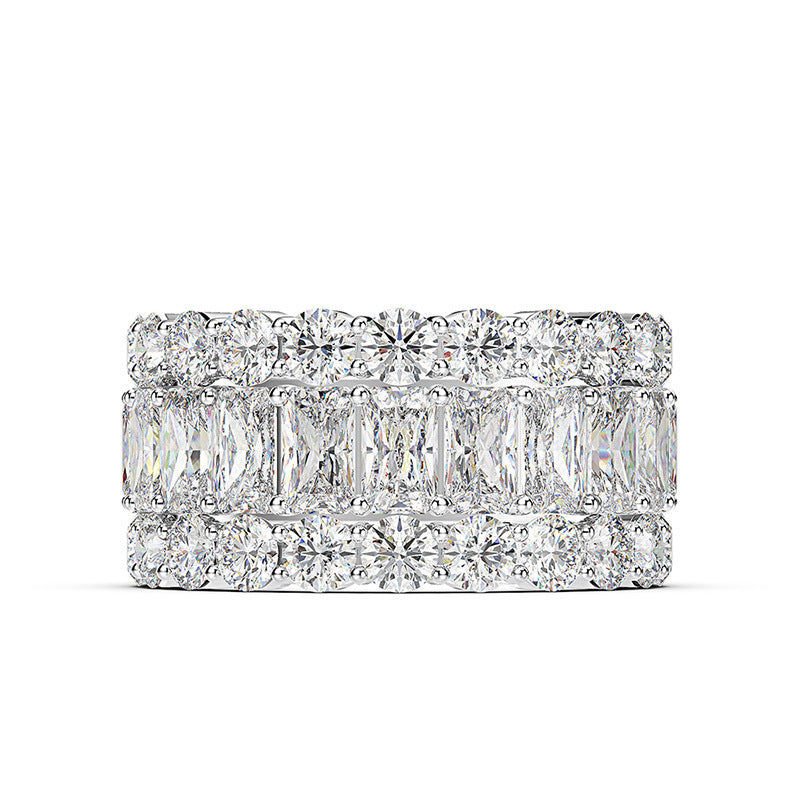 Josephine Multi Colors Band Ring - Jera Paris Jewelry