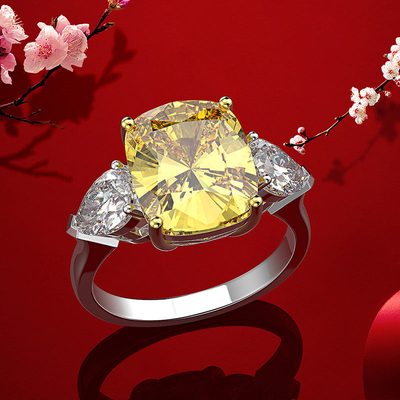 Paris 11ct. Platinum Style Ring - Jera Paris Jewelry