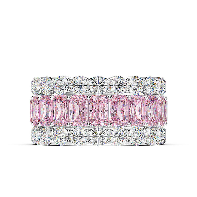 Josephine Multi Colors Band Ring - Jera Paris Jewelry