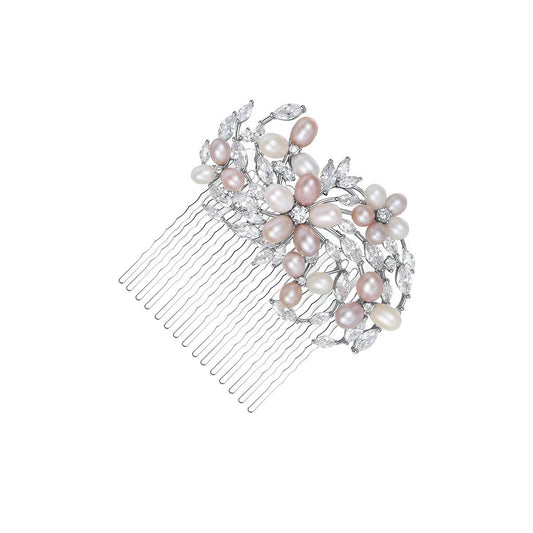 Fairy 6mm Natural Pearl Hair Acc. - Jera Paris Jewelry