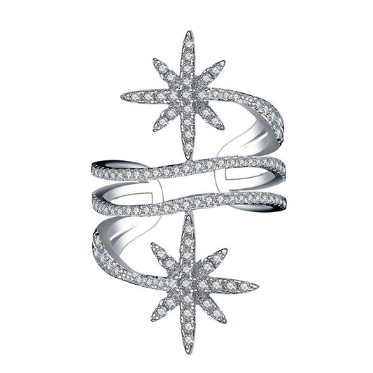 Solitaire Chic Adjustable Ring - Jera Paris Jewelry