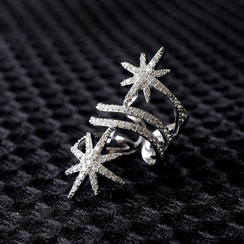 Solitaire Chic Adjustable Ring - Jera Paris Jewelry