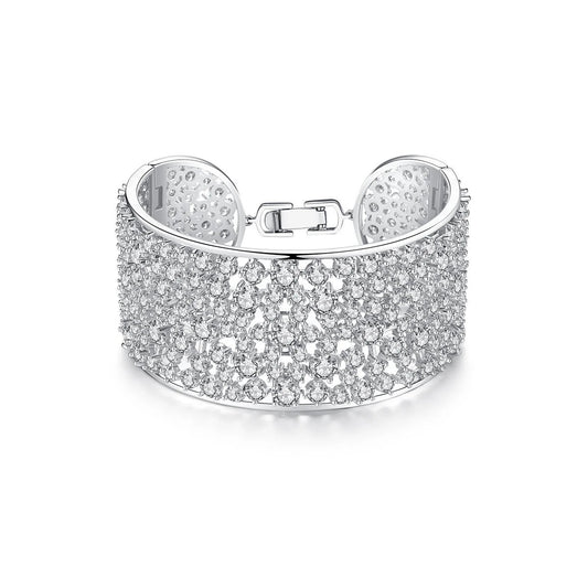 Diva Statement Bangle Bracelet - Jera Paris Jewelry