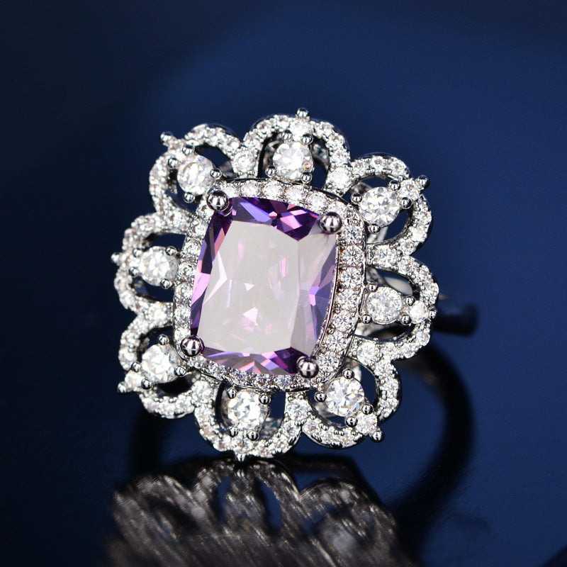 Lily Princes 10ct. Statement Ring - Jera Paris Jewelry